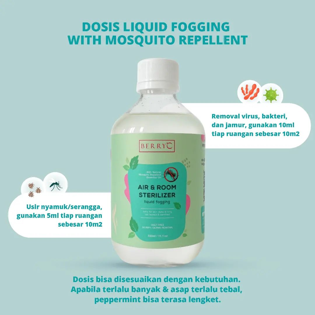 Lab SIG : BerryC Fogging Lulus Uji Lab Cegah Serangga Di Ruangan