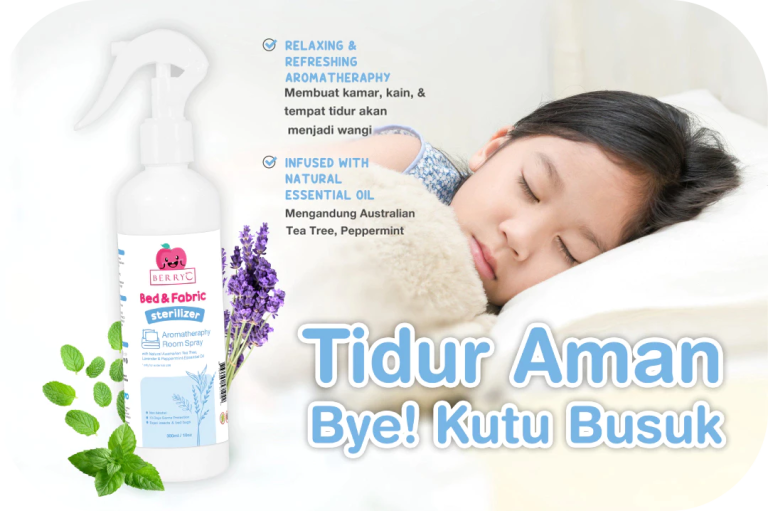 Lab Merieux : BerryC Bed Fabric Sterilizer Teruji Basmi dan Cegah Kuman Hingga 28 Hari Sekali Semprot
