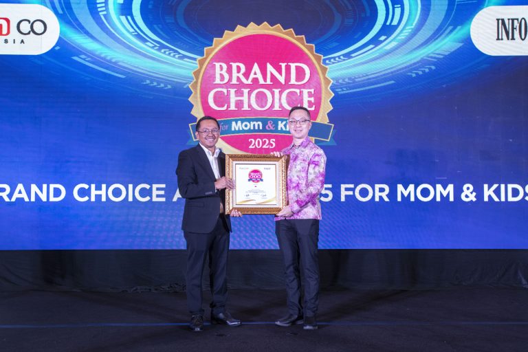 Dari ribuan merek yang bersaing, BerryC berhasil membuktikan diri dengan meraih BRAND CHOICE 2025 Award untuk kategori Mom & Kids.
